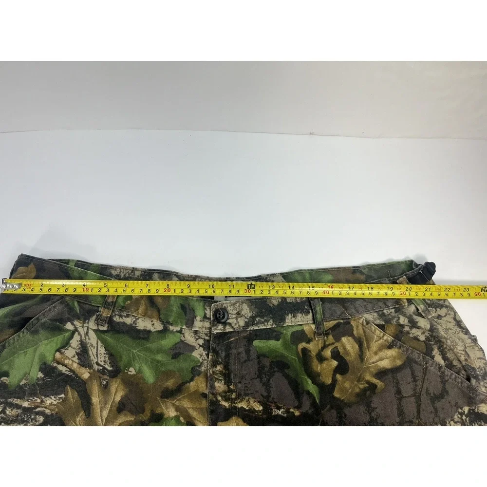 Vintage Jerzees Outdoors Camo Cargo Trebark Bigwoods Adjustable Mens 2XL 42x30